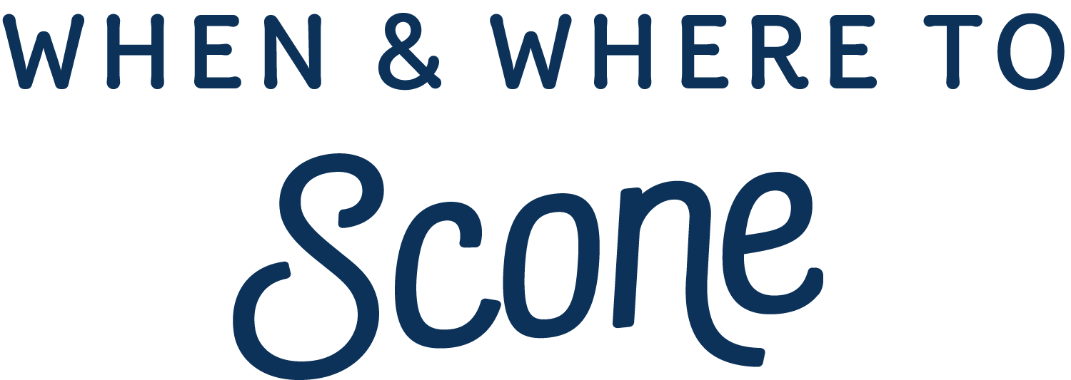 When and Where to Scone
